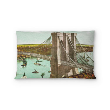 Brooklyn Bridge Standard - cotton - White Backing
