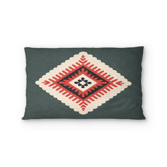 Solano Sage & Terracotta Standard - cotton - White Backing