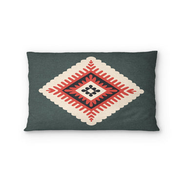 Solano Sage & Terracotta Standard - cotton - White Backing