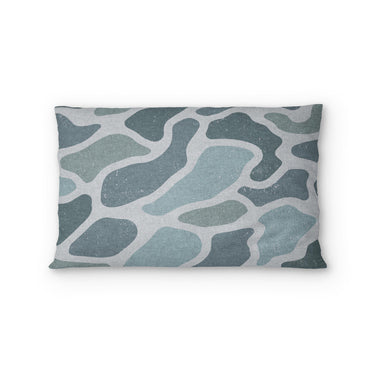 Duck Camo Blue Standard - cotton - White Backing