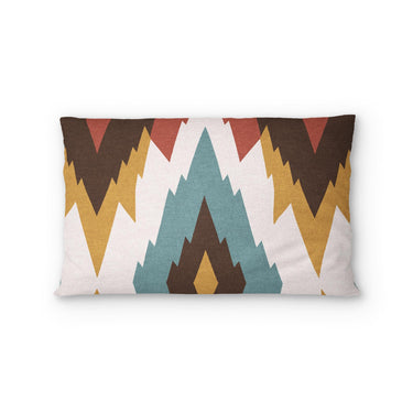 Dyani Sky & Umber Standard - cotton - White Backing