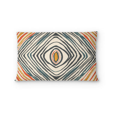 Boden Orange & Blue Standard - cotton - White Backing