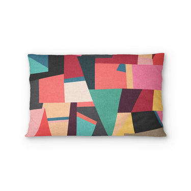 Baxter Pink Multicolor Standard - cotton - White Backing