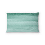 Jacinda Watercolor Teal Ombre Standard - microfiber - Double Sided Print
