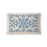 Floranna Ivory & Blue Standard - microfiber - Double Sided Print