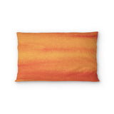 Ophelia Watercolor Fire Orange Balayage Standard - microfiber - Double Sided Print