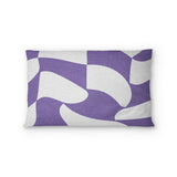 Twyla Checkered Periwinkle Standard - microfiber - Double Sided Print