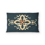 Vanessa Blue & Gold Standard - microfiber - Double Sided Print