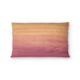 Imogen Watercolor Orange & Purple Ombre Standard - microfiber - Double Sided Print
