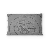 Solar System Grey & Black Standard - microfiber - Double Sided Print