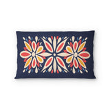Jasmina Navy Multicolor Standard - microfiber - Double Sided Print
