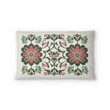 Georgiana Green & Deep Cerise Standard - microfiber - Double Sided Print
