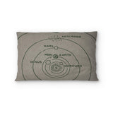 Solar System Taupe & Forest Standard - microfiber - Double Sided Print