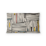 Atticus Multicolor Crosshatch Standard - microfiber - Double Sided Print
