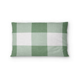 Buffalo Plaid Kelly Green Standard - microfiber - Double Sided Print