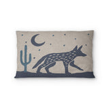 Desert Coyote Midnight & Dusty Blue Standard - microfiber - Double Sided Print