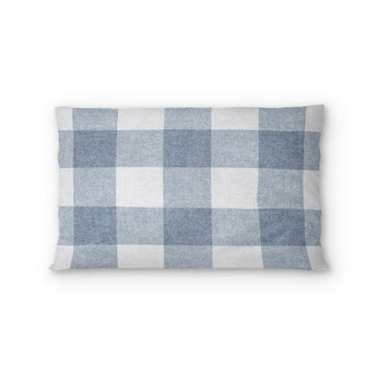 Buffalo Plaid Steel Blue in Standard (30" x 22") Size