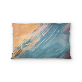 Eloise Blue & Pink in Standard (30" x 22") Size