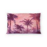 Sunset Palms Pink & Purple in Standard (30" x 22") Size