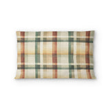 Madras Plaid Taupe Green in Standard (30" x 22") Size