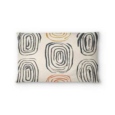 Horatio Ivory & Orange in Standard (30" x 22") Size