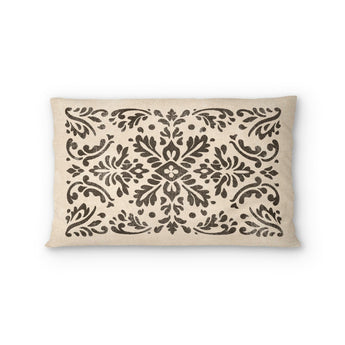 Floranna Ivory & Black in Standard (30" x 22") Size