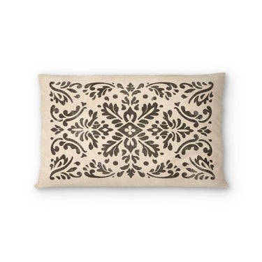 Floranna Ivory & Black in Standard (30" x 22") Size