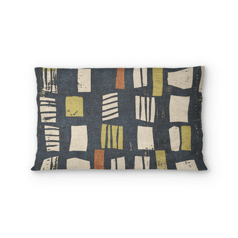 Milo Navy, Lime, & Terracotta in Standard (30" x 22") Size