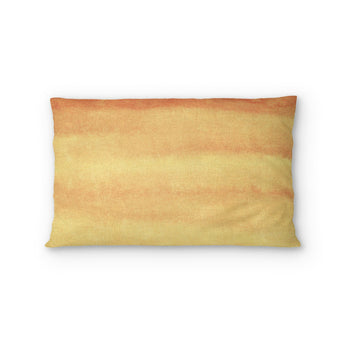 Jacinda Watercolor Fire Orange Ombre in Standard (30" x 22") Size