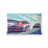8 Bit Stock Cars in Standard (30" x 22") Size