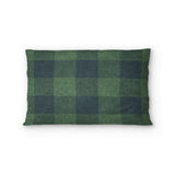 Buffalo Plaid Green Navy in Standard (30" x 22") Size