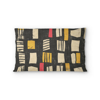 Milo Black, Red, & Yellow in Standard (30" x 22") Size