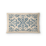 Floranna Ivory & Blue in Standard (30" x 22") Size