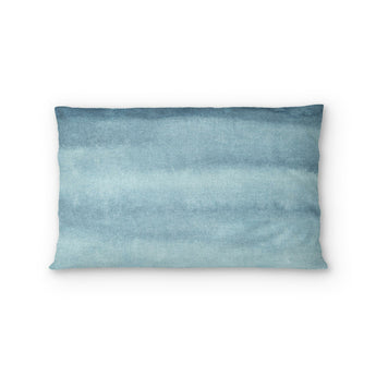 Jacinda Watercolor Blue Ombre in Standard (30" x 22") Size