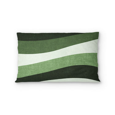 Sinuous Green Monochrome in Standard (30" x 22") Size
