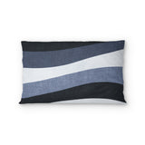 Sinuous Navy Monochrome in Standard (30" x 22") Size