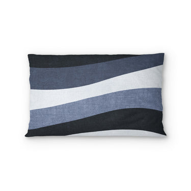 Sinuous Navy Monochrome in Standard (30" x 22") Size