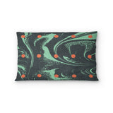 Acid Burn Teal & Orange in Standard (30" x 22") Size