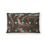 Acid Burn Brown & Carolina Blue in Standard (30" x 22") Size