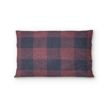 Buffalo Plaid Maroon & Navy in Standard (30" x 22") Size