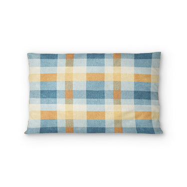Monroe Plaid Blue & Yellow in Standard (30" x 22") Size