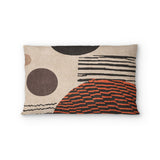 Charl Orange & Taupe in Standard (30" x 22") Size