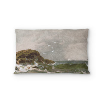 Stormy Narragansett Pier by Thomas Bircher in Standard (30" x 22") Size
