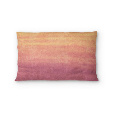 Imogen Watercolor Orange & Purple Ombre in Standard (30" x 22") Size