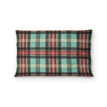 Ferguson Plaid Teal Red in Standard (30" x 22") Size