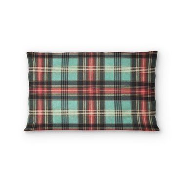 Ferguson Plaid Teal Red in Standard (30" x 22") Size