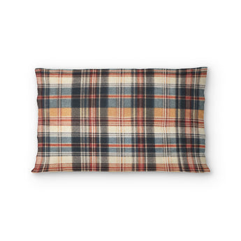 MacPherson Plaid Navy & Gold in Standard (30" x 22") Size