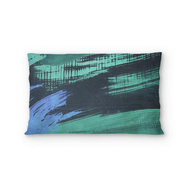 Tethys Navy & Seafoam in Standard (30" x 22") Size