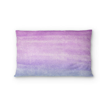 Imogen Watercolor Blue & Purple Ombre in Standard (30" x 22") Size