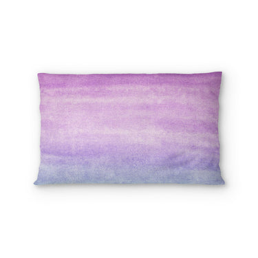 Imogen Watercolor Blue & Purple Ombre in Standard (30" x 22") Size